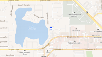 Map for Glenncove Apartment Townhomes - Lakeland, FL