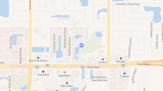 Map for Admirals Walk - Sarasota, FL