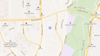Map for Innsbrouck Apartments - Aliso Viejo, CA