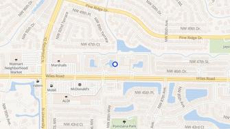 Map for Copperfield Apartments - Coral Springs, FL