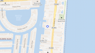Map for Chelsea Bayview Condominium - Hallandale, FL