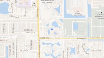 Map for Cross Keys - North Lauderdale, FL