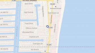 Map for Janey Apartments - Lauderdale By The Sea, FL