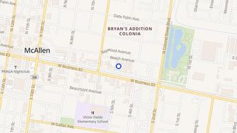 Map for Town House Motel - McAllen, TX