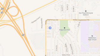 Map for Sierra Vista Apartments - Midlothian, TX