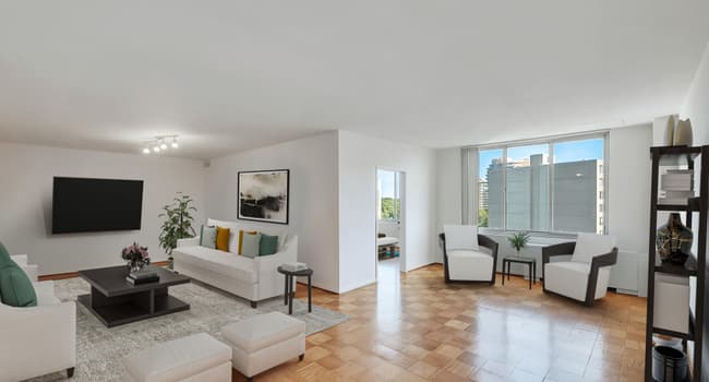 Your apartment has an expansive floorplan