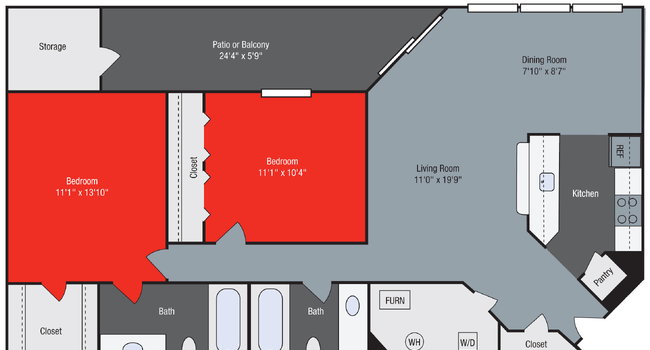 Tgm Park Meadows Apartments 183 Reviews Schaumburg Il