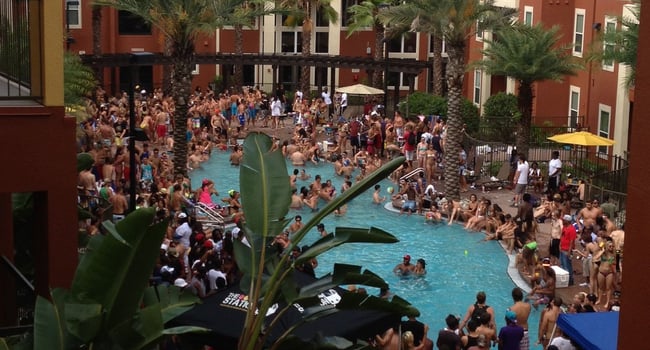 ucf pool party