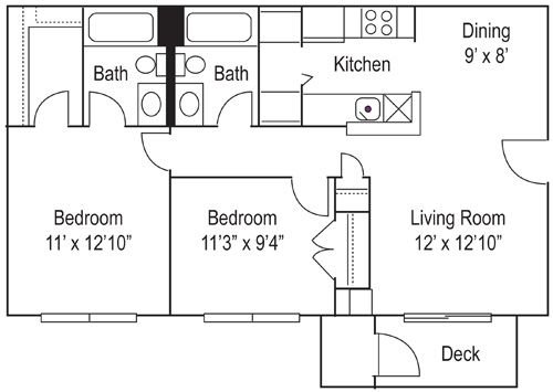 Riverwoods Apartments And Townhomes 56 Reviews